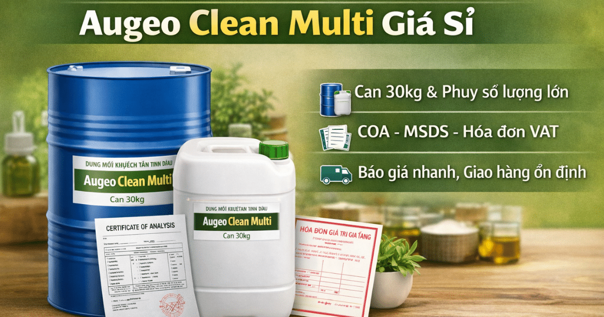 Dung moi khuech tan Augeo Clean Multi gia si