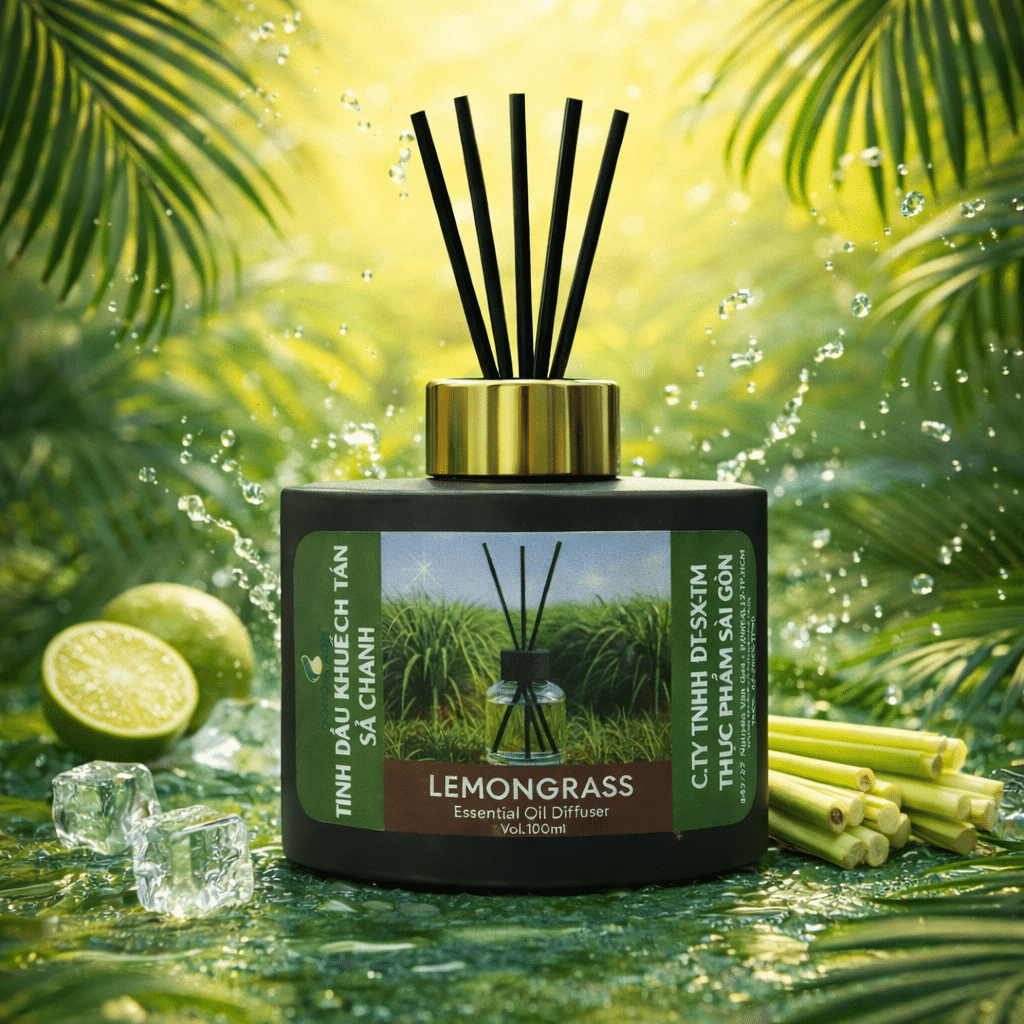 Tinh dau tan huong sa chanh thom phong