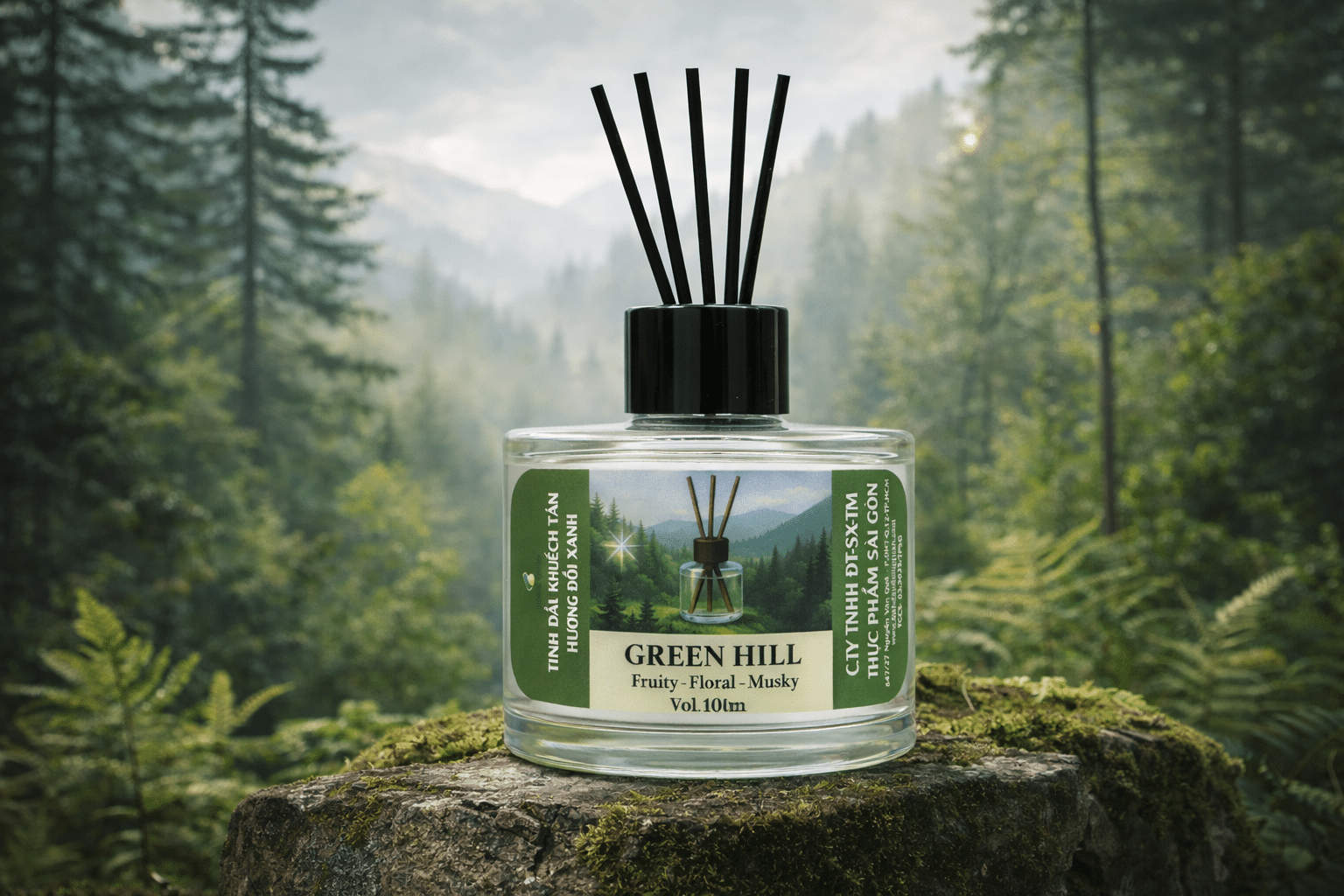 Tinh Dầu Khuếch Tán Hương Đồi Xanh – Dịu Dàng, Tươi Mát Và Đầy Thư Thái 5 Tinh dau khuech tan huong doi xanh cao cap