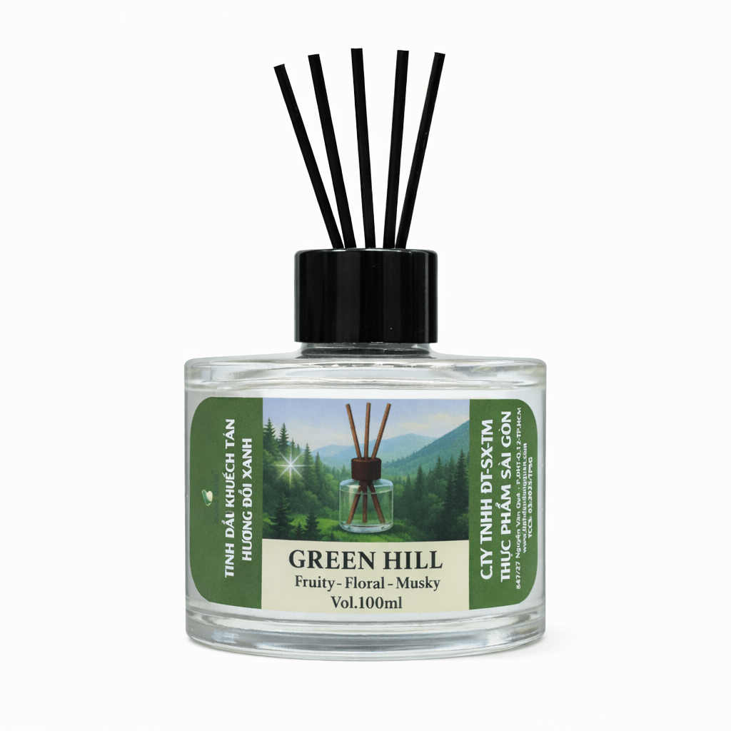 Tinh dau khuech tan huong doi xanh thu gian Tinh dau khuech tan huong doi xanh thu gian