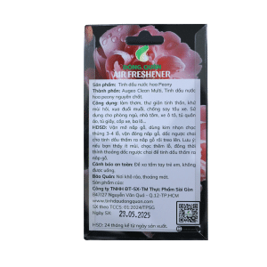 Tinh dầu treo xe hương Hoa Hồng – Dịu dàng, sang trọng và đầy cảm xúc 2 TDT MAU DON 31