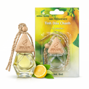 Tinh dầu treo xe hương chanh – Khử mùi xe nhanh, hương chanh tươi mát