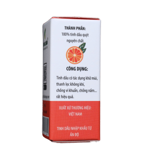Tinh dầu vỏ quýt ép lạnh nguyên chất - Khử mùi, giảm stress hiệu quả 5 TINH DAU VO QUYT 51