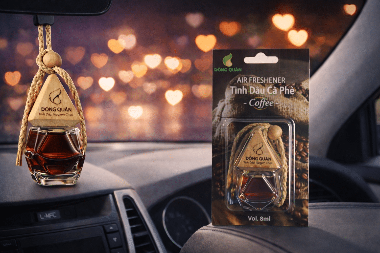 Tinh dầu treo xe hương Cà Phê – Đậm vị, tỉnh táo, đầy năng lượng 3 Tinh dau treo xe huong ca phe 2