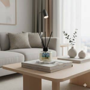 Tinh dau khuech tan wood sage sea salt dung cho phong khach