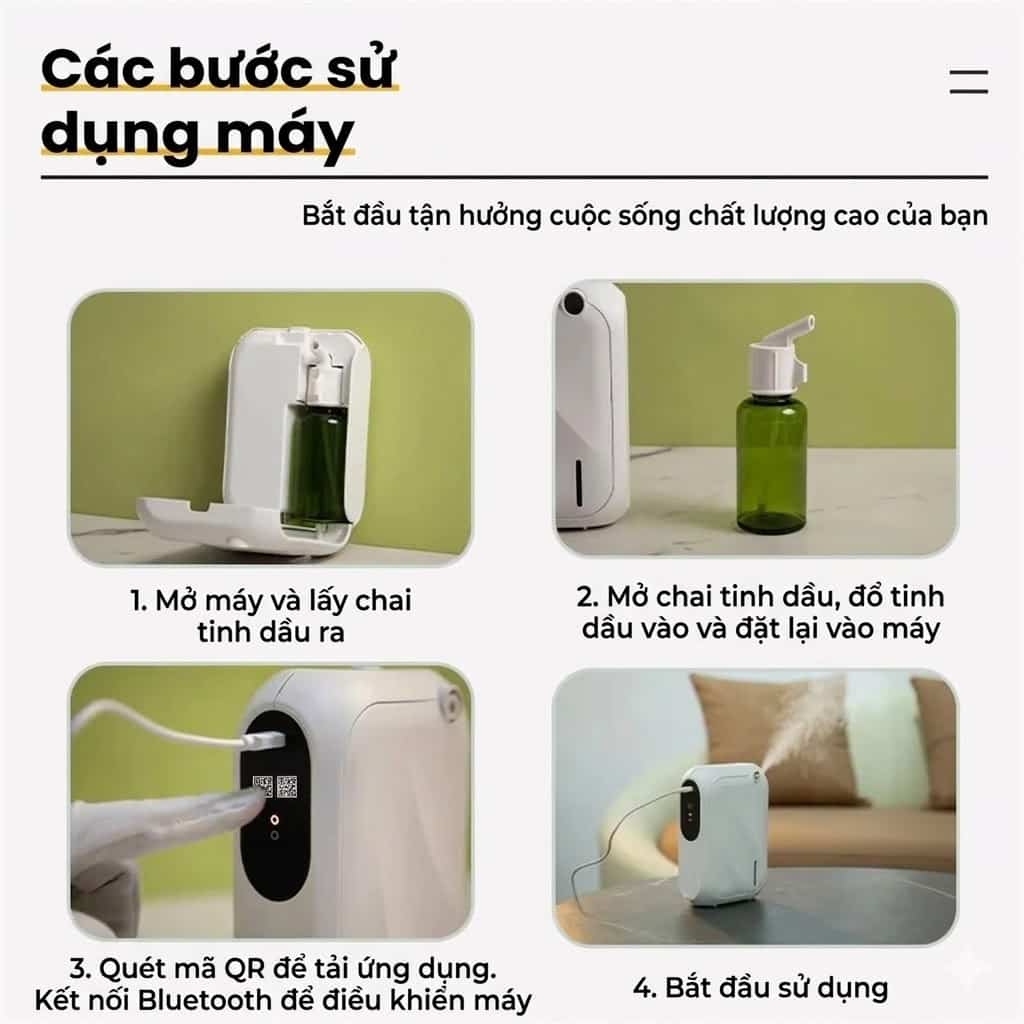 Huong dan su dung may khuech tan huong thom XS-105