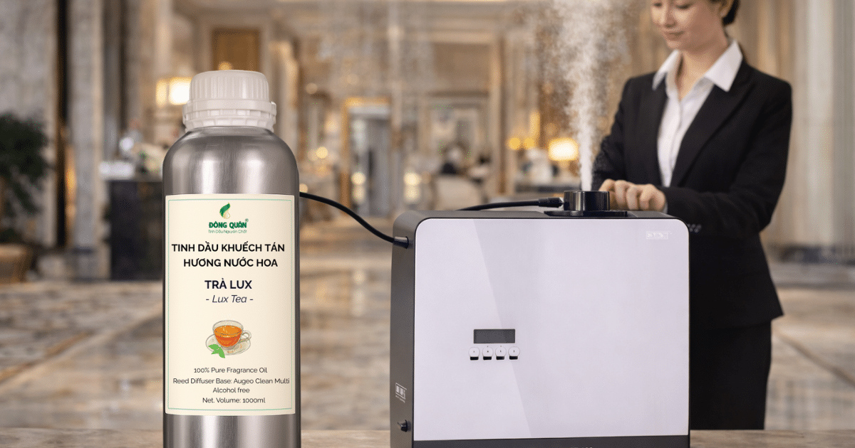 Tinh dau khuech tan huong lux tea cho khach san