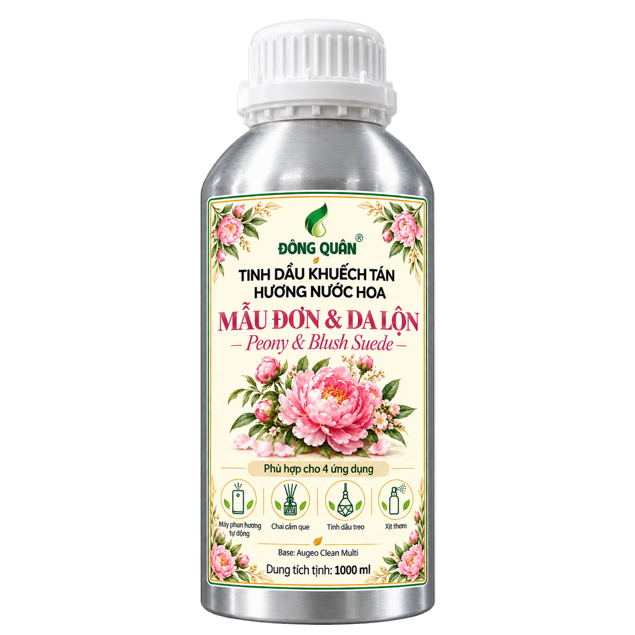 Tinh dầu khuếch tán Mẫu Đơn & Da Lộn Đông Quân 2 Tinh dầu khuếch tán Mẫu Đơn & Da Lộn Đông Quân