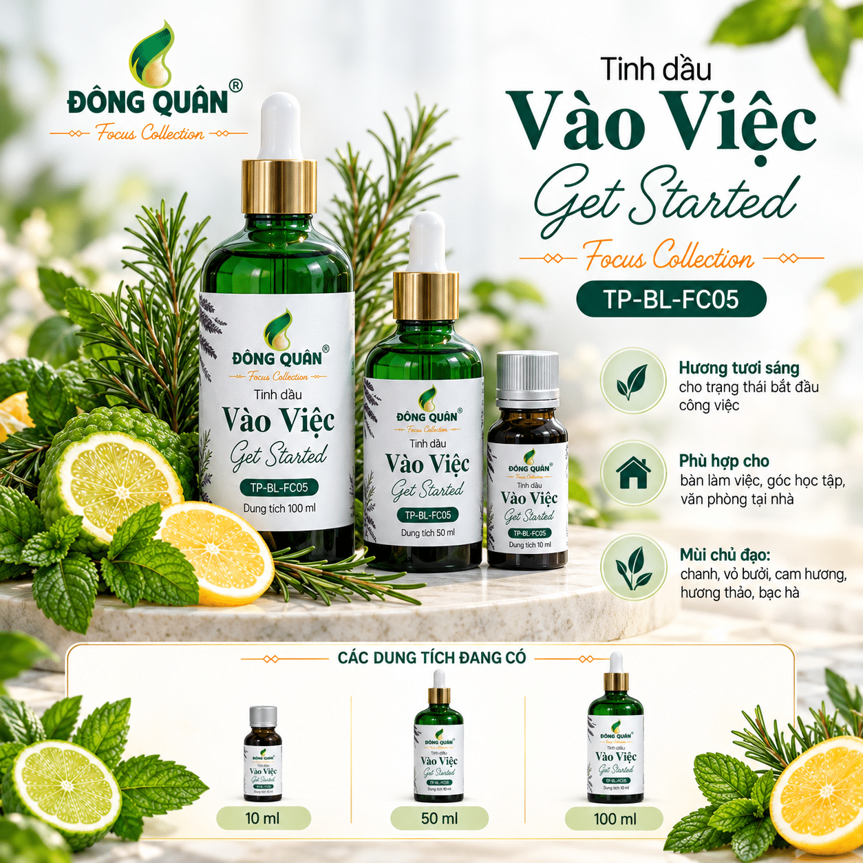 Tinh Dầu Làm Việc – Vào Việc / Get Started 6 Tinh Dầu Làm Việc – Vào Việc / Get Started - Ảnh 6