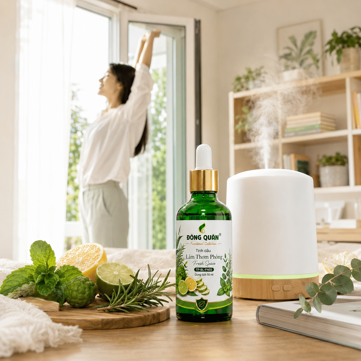 Tinh Dầu Làm Thơm Phòng – Không Gian Sạch Thoáng / Fresh Space 3 Tinh Dầu Làm Thơm Phòng – Không Gian Sạch Thoáng / Fresh Space - Ảnh 3