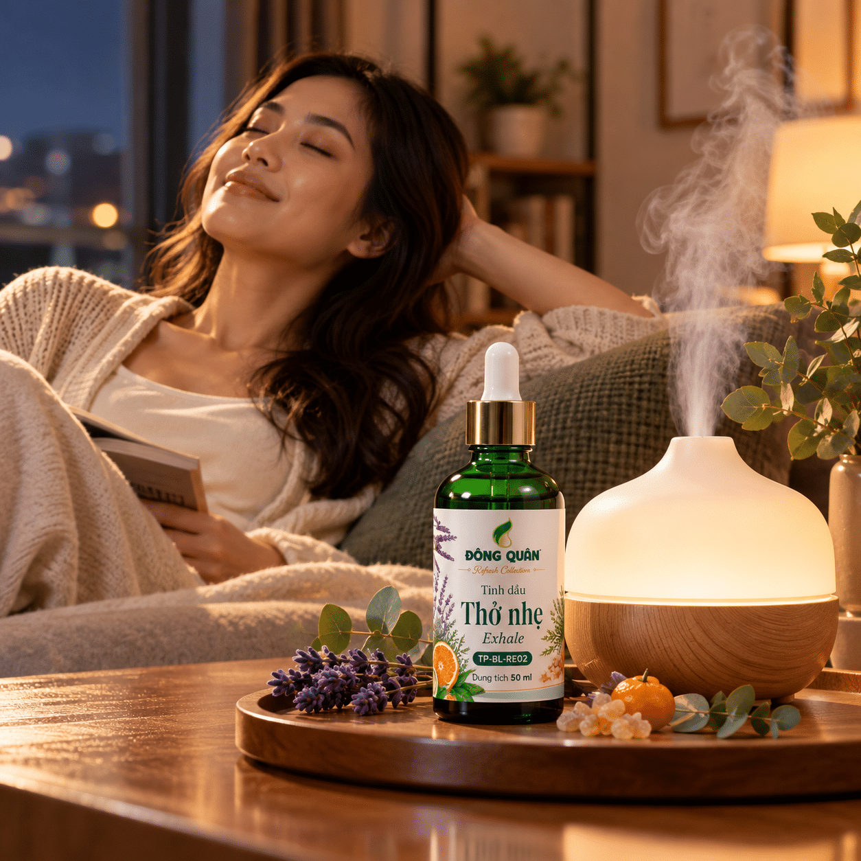 Tinh Dầu Thư Giãn Đầu Óc – Thở Nhẹ / Exhale 3 Tinh Dầu Thư Giãn Đầu Óc – Thở Nhẹ / Exhale - Ảnh 3