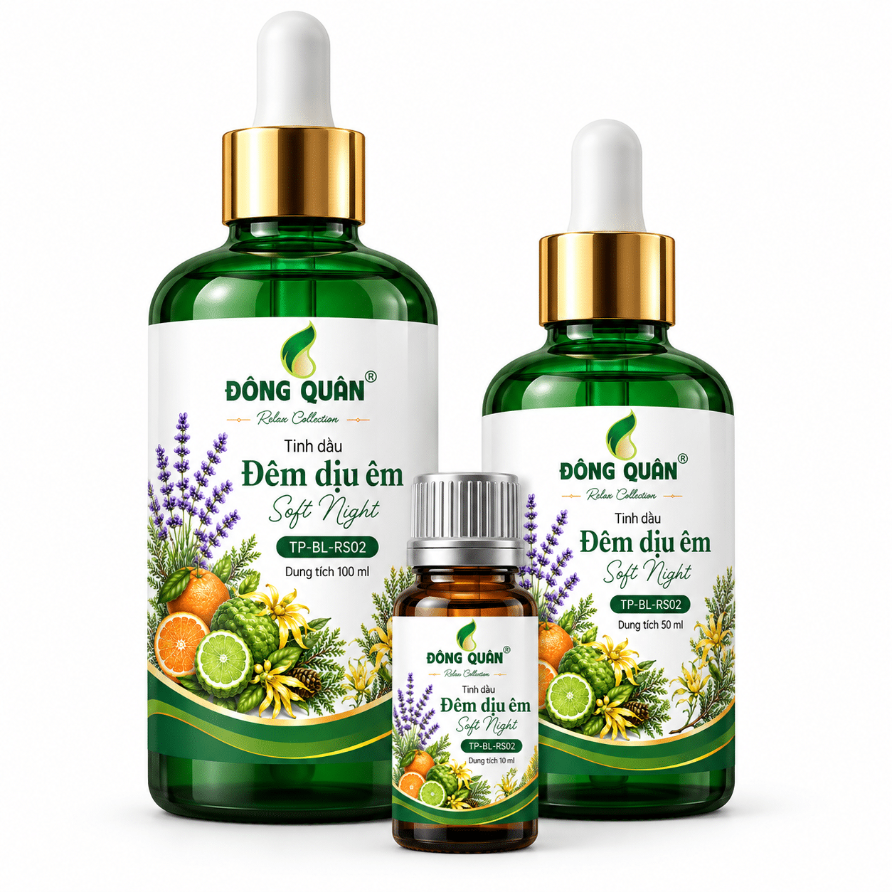 Tinh Dầu Ngủ Ngon Đông Quân– Đêm Dịu Êm / Soft Night 1 Tinh Dầu Ngủ Ngon Đông Quân– Đêm Dịu Êm / Soft Night