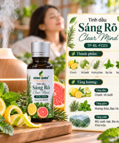 Alternative view of Tinh Dầu Tỉnh Táo – Sáng Rõ Đông Quân/ Clear Mind
