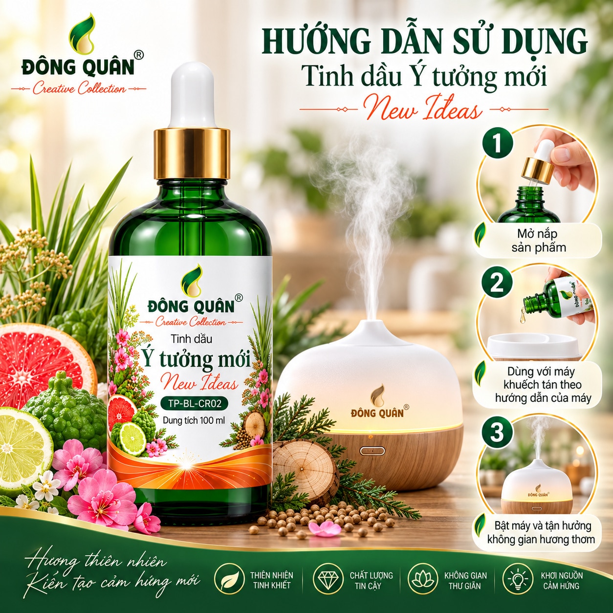 Tinh Dầu Brainstorming – Ý Tưởng Mới / New Ideas 4 Tinh Dầu Brainstorming – Ý Tưởng Mới / New Ideas - Ảnh 4