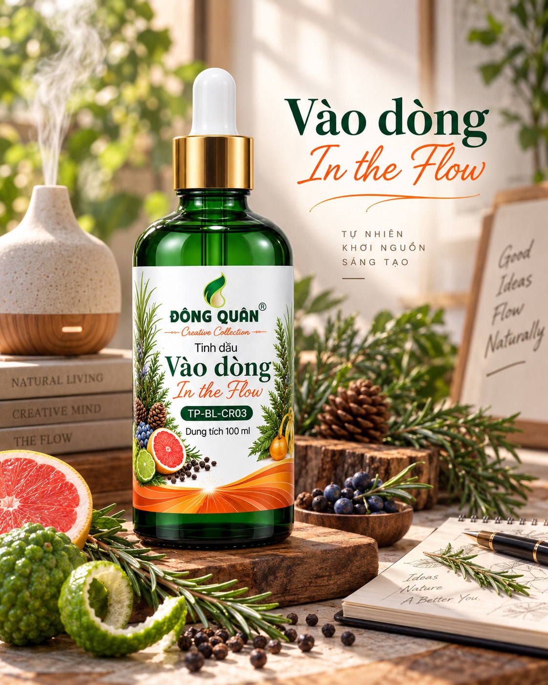 Tinh Dầu Làm Việc Sáng Tạo – Vào Dòng / In the Flow 2 Tinh Dầu Làm Việc Sáng Tạo – Vào Dòng / In the Flow - Ảnh 2