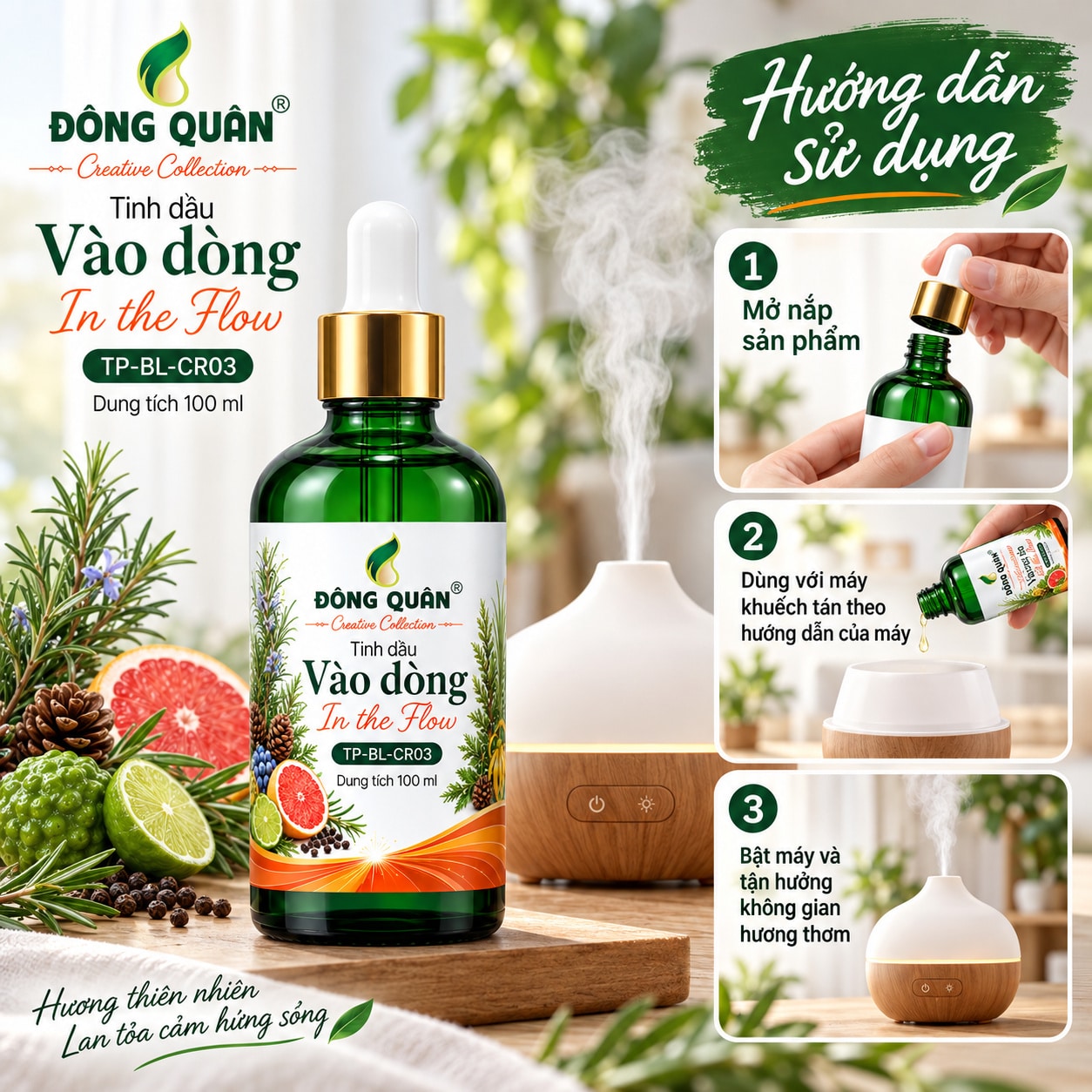 Tinh Dầu Làm Việc Sáng Tạo – Vào Dòng / In the Flow 4 Tinh Dầu Làm Việc Sáng Tạo – Vào Dòng / In the Flow - Ảnh 4