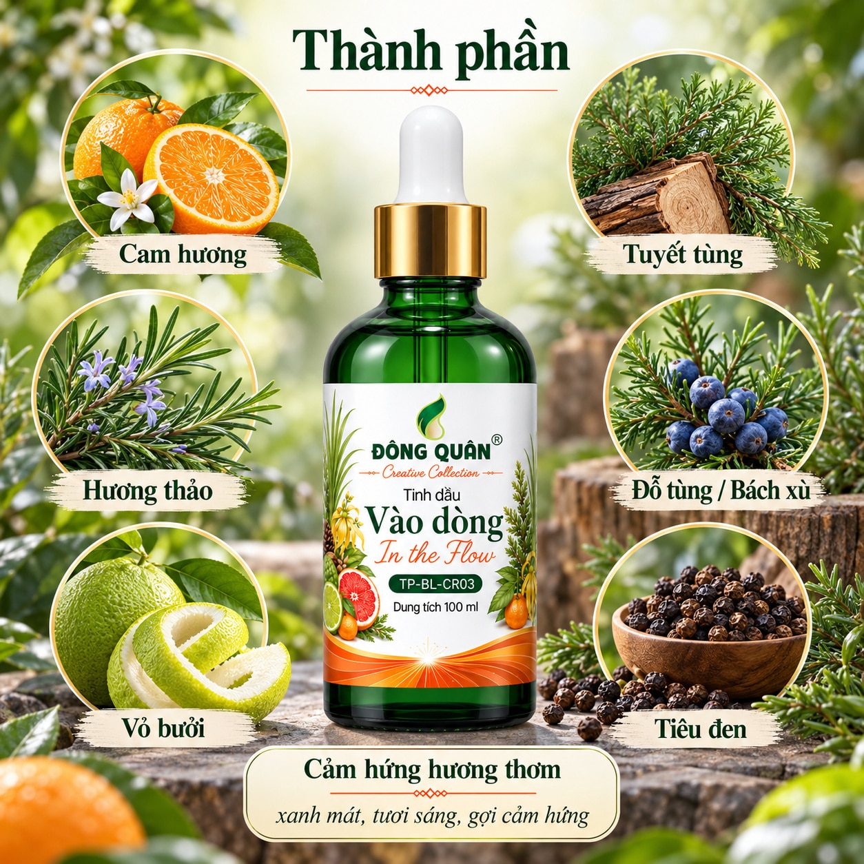 Tinh Dầu Làm Việc Sáng Tạo – Vào Dòng / In the Flow 5 Tinh Dầu Làm Việc Sáng Tạo – Vào Dòng / In the Flow - Ảnh 5