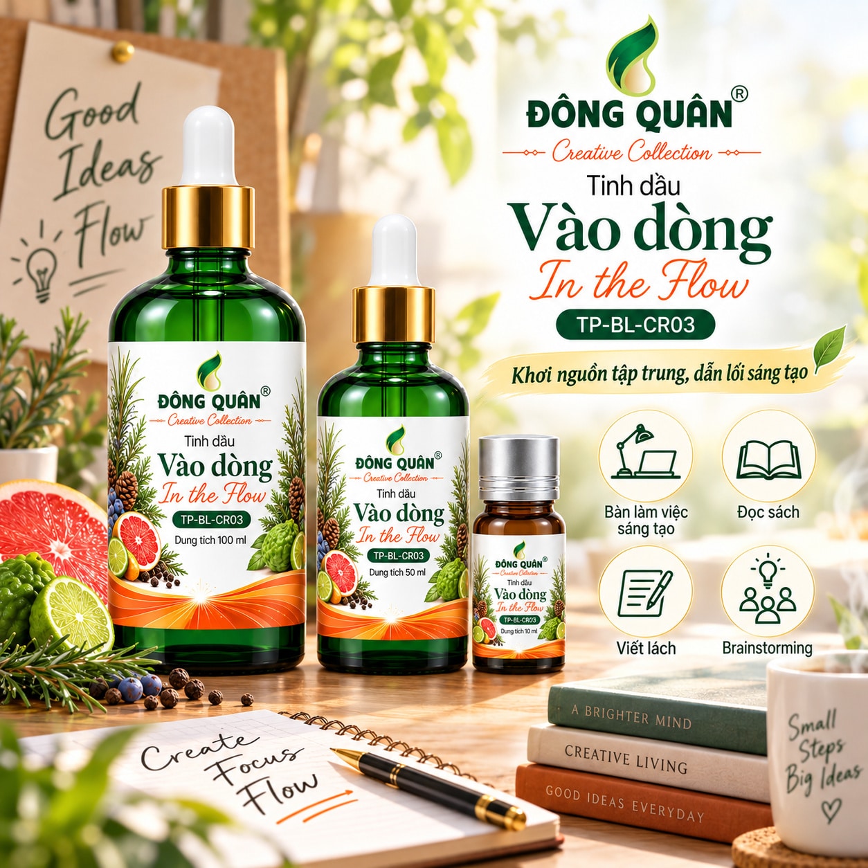 Tinh Dầu Làm Việc Sáng Tạo – Vào Dòng / In the Flow 7 Tinh Dầu Làm Việc Sáng Tạo – Vào Dòng / In the Flow - Ảnh 7