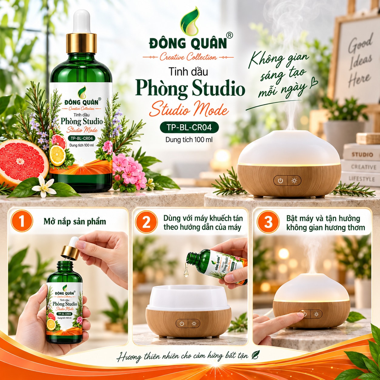 Tinh Dầu Cho Studio – Phòng Studio / Studio Mode 7 Tinh Dầu Cho Studio – Phòng Studio / Studio Mode - Ảnh 7