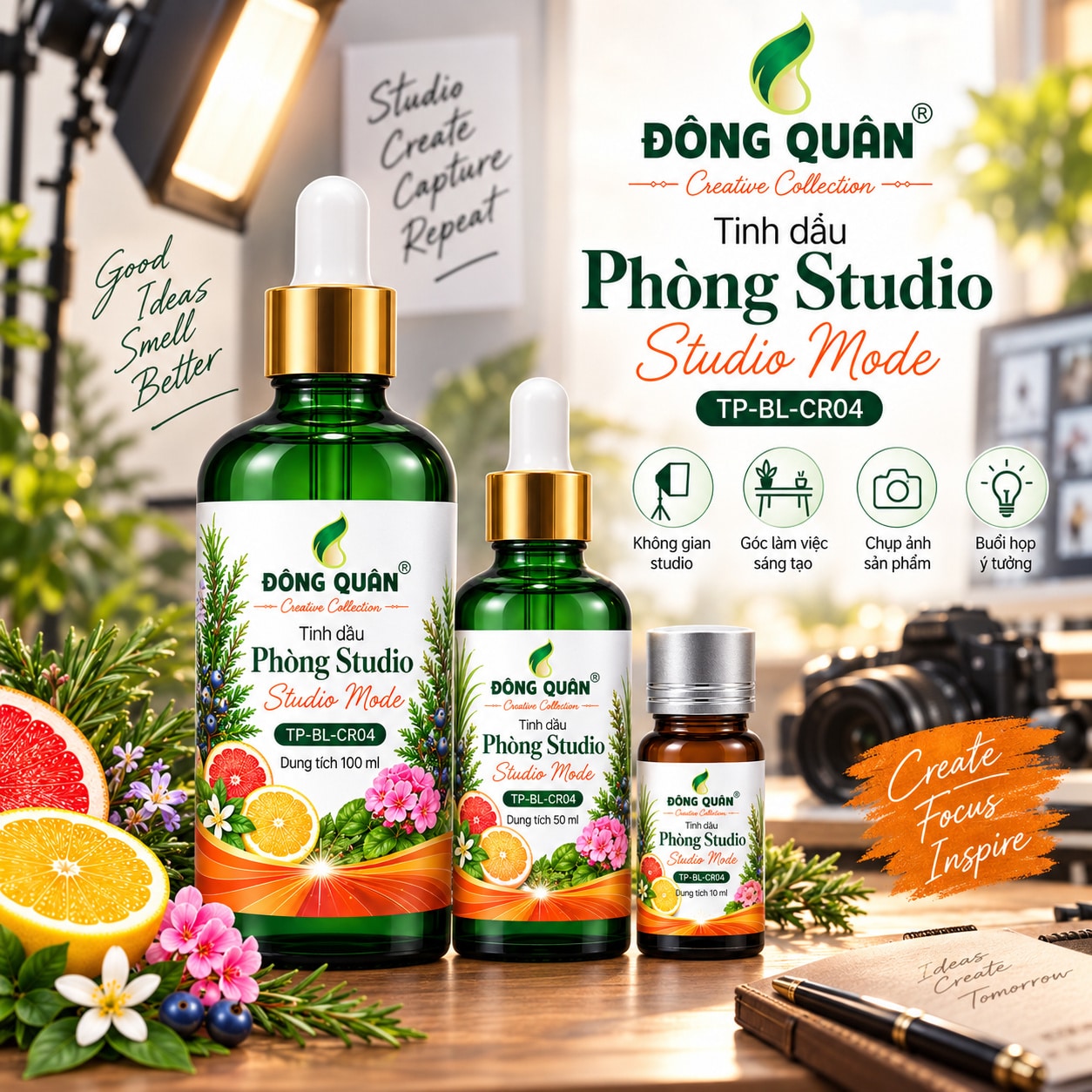 Tinh Dầu Cho Studio – Phòng Studio / Studio Mode 4 Tinh Dầu Cho Studio – Phòng Studio / Studio Mode - Ảnh 4