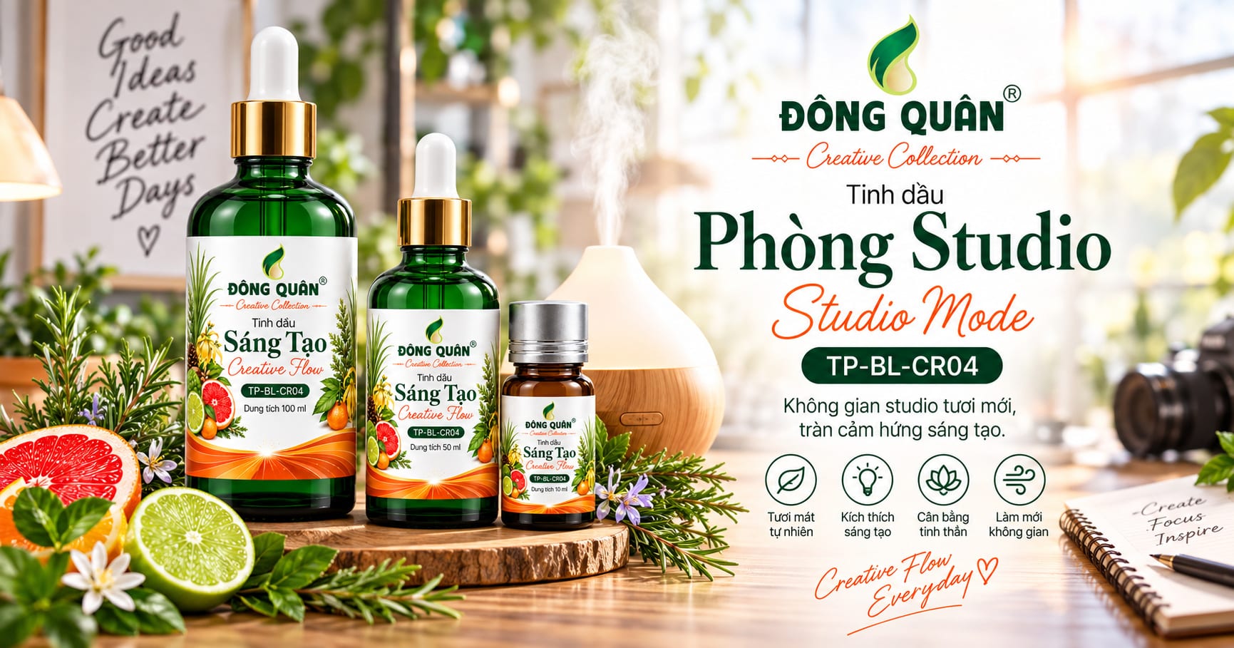Tinh Dầu Cho Studio – Phòng Studio / Studio Mode 3 Tinh Dầu Cho Studio – Phòng Studio / Studio Mode - Ảnh 3