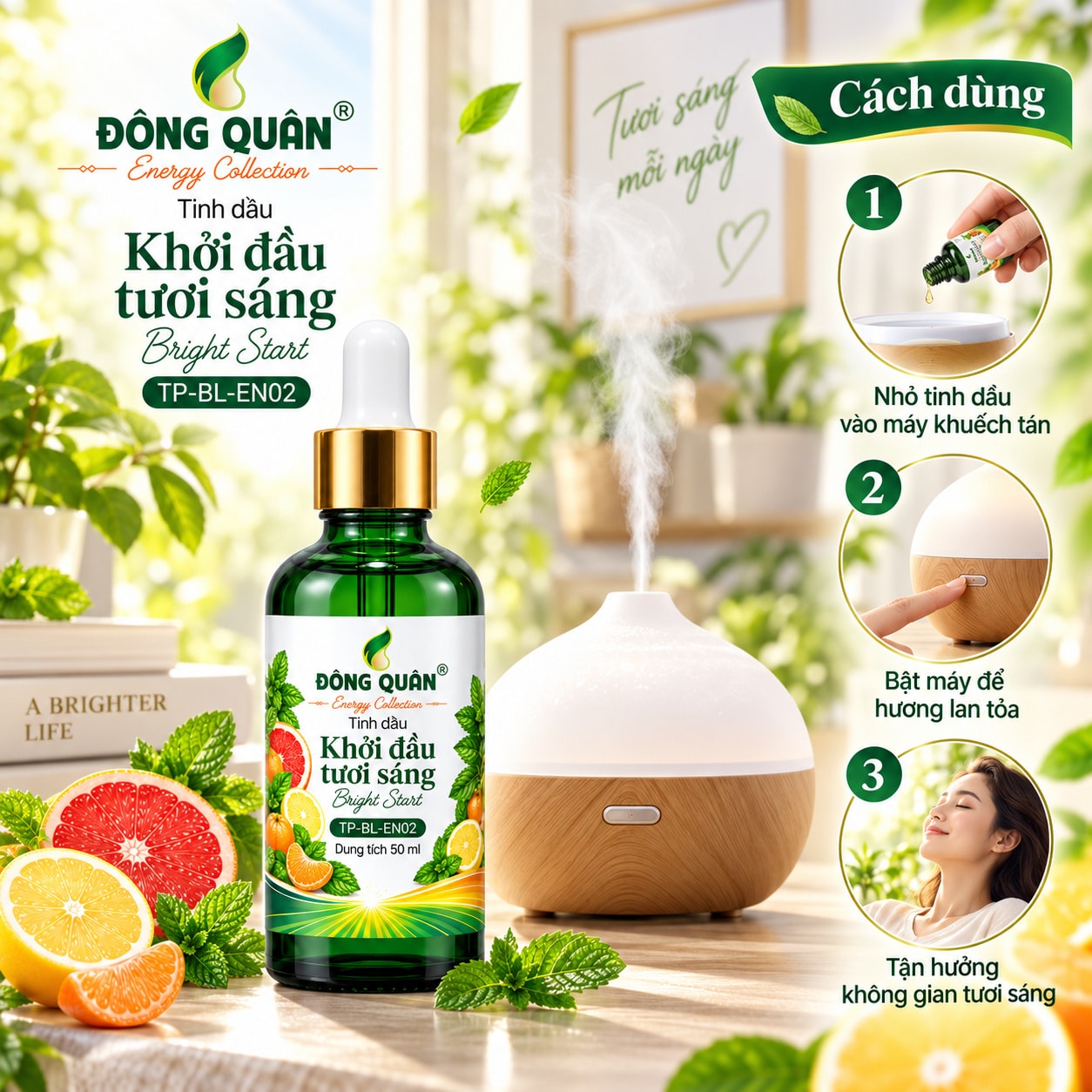 Tinh Dầu Buổi Sáng – Khởi Đầu Tươi Sáng / Bright Start 3 Tinh Dầu Buổi Sáng – Khởi Đầu Tươi Sáng / Bright Start - Ảnh 3
