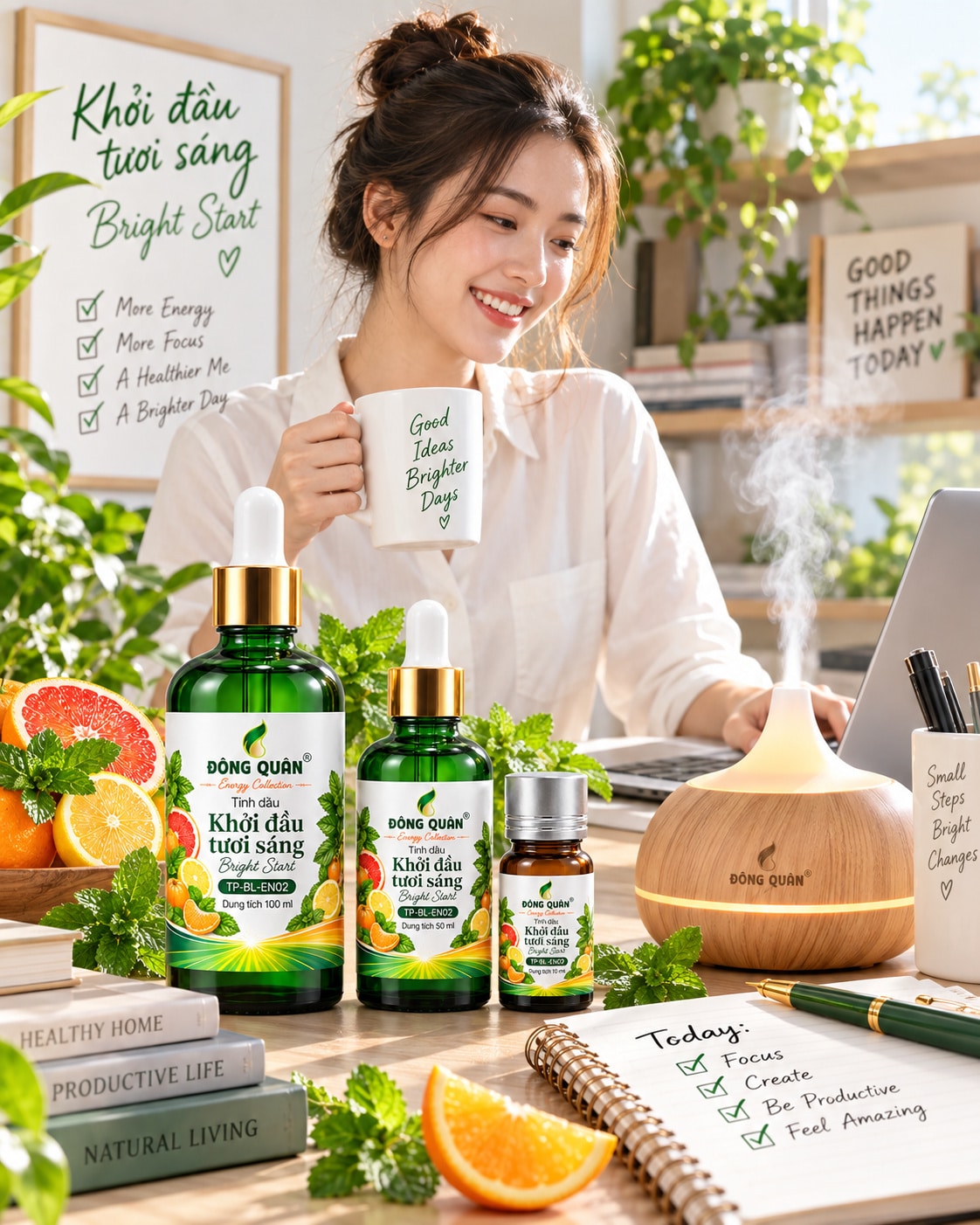 Tinh Dầu Buổi Sáng – Khởi Đầu Tươi Sáng / Bright Start 5 Tinh Dầu Buổi Sáng – Khởi Đầu Tươi Sáng / Bright Start - Ảnh 5